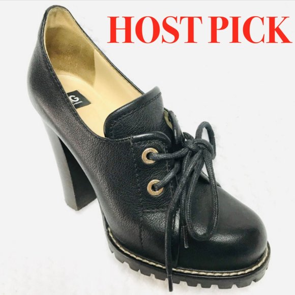 Auc Dolce & Gabbana Chunky Heel Lug Sole heel/boot - Picture 1 of 9